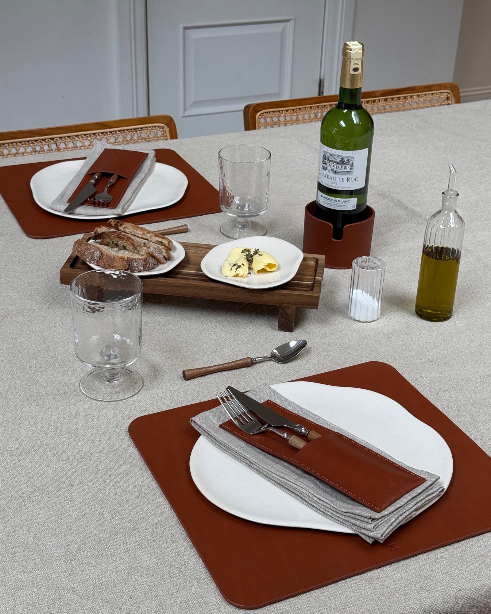Leather Placemats (set of 4)