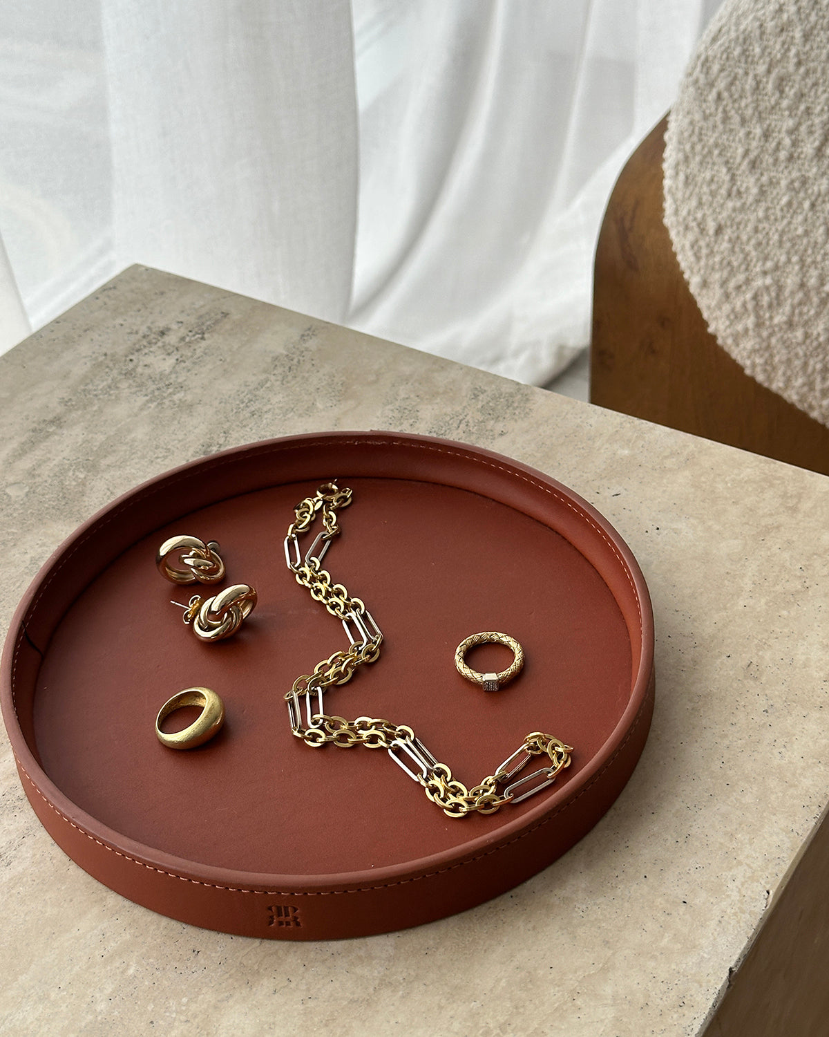 Leather Trinket Tray