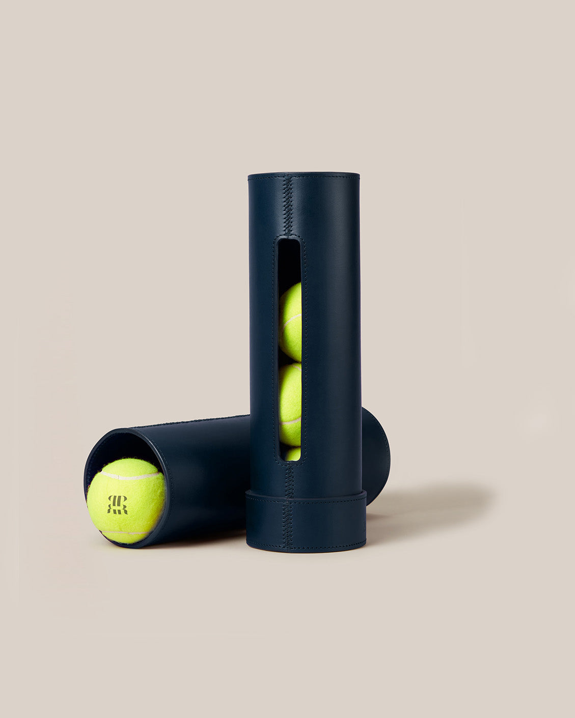 Leather Tennis Ball Holder