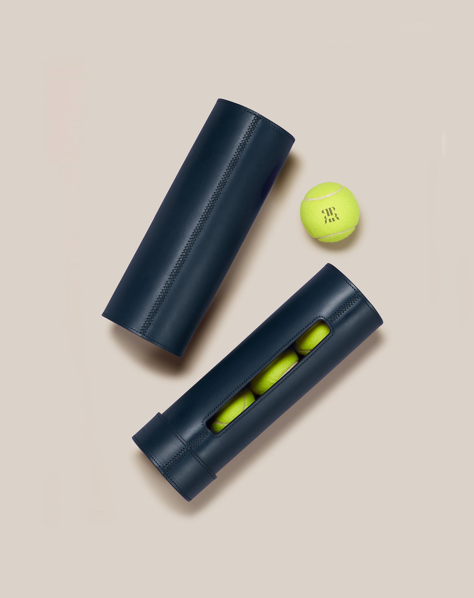 Leather Tennis Ball Holder