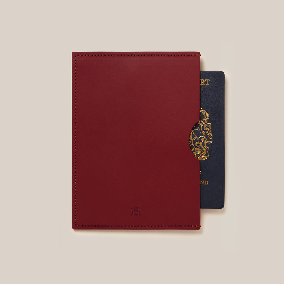 Luxury Leather Passport Holder Paradise Row London